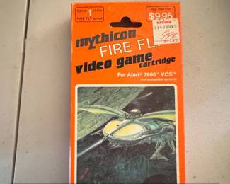 Mythicon Fire Fly Video Game Cartridge for Atari