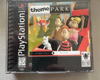 Theme Park PlayStation Game