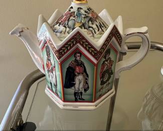 Sadler The Duke of Wellington Soldiers of the Queen Teapot