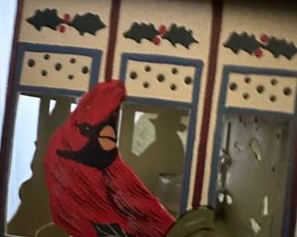 Lenox Winter Greetings Cardinal Birdhouse Votive third image