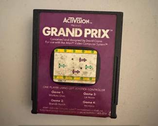 Activision Grand Prix Video Game Cartridge for Atari