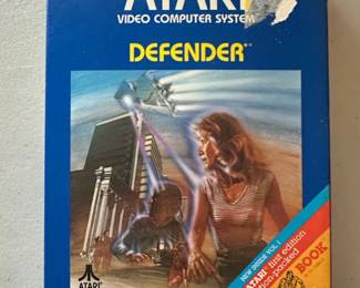 Atari Defender Video Computer System Comic Book