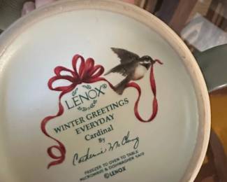 Lenox Winter Greetings Everyday Cardinal and Goldfinch Mugs second image