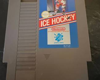 Nintendo Ice Hockey NES Game Cartridge