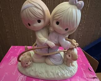 Precious Moments Sharing The Joy Of Friendship Figurine