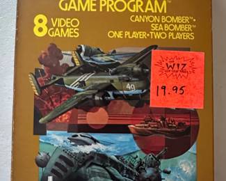 Atari Canyon Bomber Video Computer System Game Program