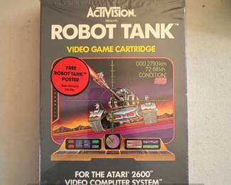 Activision Robot Tank Video Game Cartridge for Atari