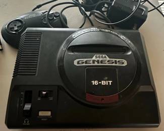 Sega Genesis Model Console with Controller and Power Adapter