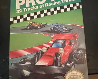 R.C. ProAm Nintendo Entertainment System Game Box