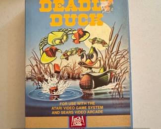Deadly Duck Video Game Cartridge for Atari
