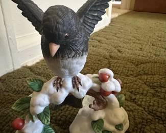 Lenox Darkeyed Junco Figurine from The Garden Bird Collection