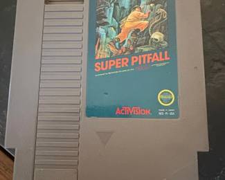 Super Pitfall NES Game Cartridge