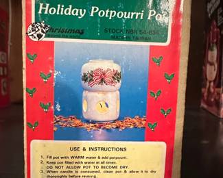 Holiday Potpourri Pot