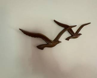 Vintage Homco Flying Birds Wall Decor