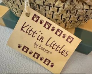 Kittin Littles by Enesco Basket of Kittens Figurine second image