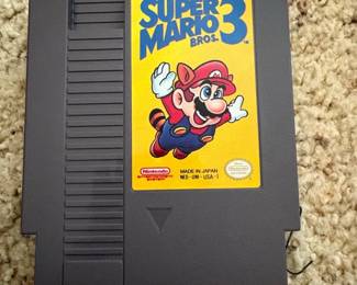 Super Mario Bros. Nintendo Entertainment System Game Cartridge