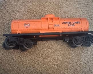 Lionel Gulf Tank Car