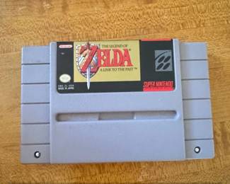 The Legend of Zelda A Link to the Past Super Nintendo Game Cartridge