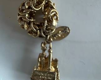 Monet Castle Charm Bracelet second image