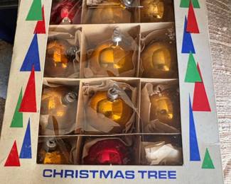 Santa Land Christmas Tree Ornaments Set of 12