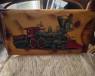 The General Locomotive Wooden picture