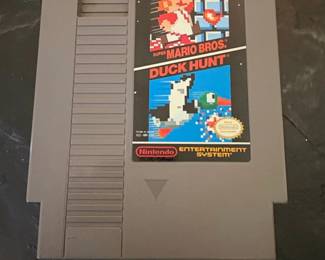 Super Mario Bros. or Duck Hunt Nintendo Entertainment System Game Cartridge