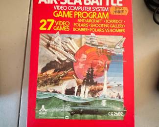 Atari AirSea Battle Video Game Program