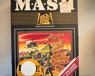 MASH Video Game for Atari and Sears Video Game Systems