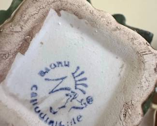 Nuova Capodimonte Porcelain Rose Baskets Set of second image