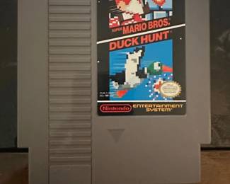 Nintendo Entertainment System Super Mario Bros. or Duck Hunt Game Cartridge