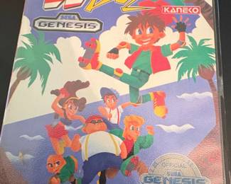 DJ Boy Sega Genesis Game