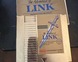 Zelda II The Adventure of Link NES Game Cartridge second image