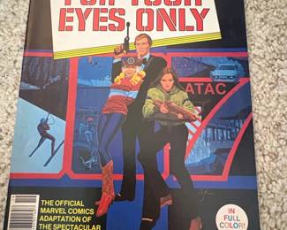 James Bond For Your Eyes Only Marvel Super Special Magazine