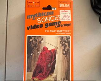 Mythicon Sorcerer Video Game Cartridge for Atari VCS