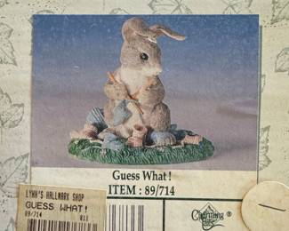 Fitz and Floyd Guess What Figurine