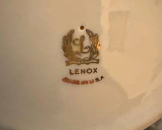 Lenox Golden Wreath Compote Dish second image