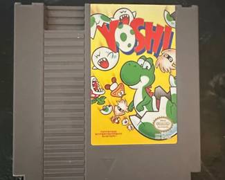 Yoshi Nintendo Entertainment System Game Cartridge
