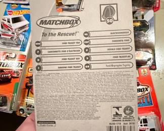 Matchbox Hero City Collection  Street Sweeper and Ford Transit Van third image