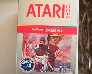 Atari RealSports Baseball Game