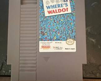 Wheres Waldo NES Game Cartridge