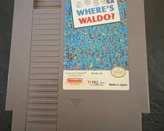 Wheres Waldo Nintendo Entertainment System Game Cartridge