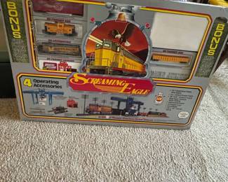 AHM Screaming Eagle HO Scale Train Set