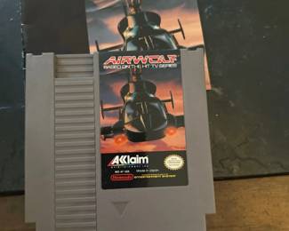Airwolf Nintendo Entertainment System Game Cartridge second image
