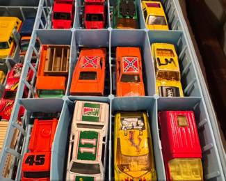 Vintage Matchbox Carry Case with Models third image