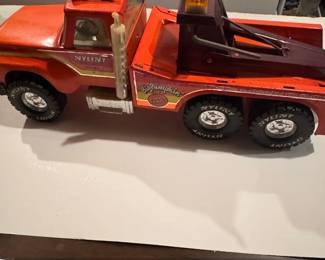 Nylint Big Pumpkin Pressed Steel Tow Truck