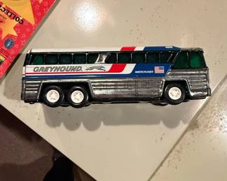 Buddy L Greyhound Americruiser Tin Toy Bus
