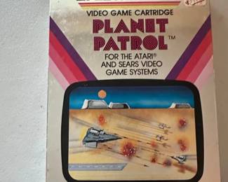 Spectravideo Planet Patrol Video Game Cartridge for Atari and Sears Systems