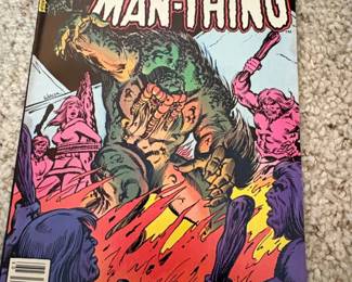 The ManThing Comic Book