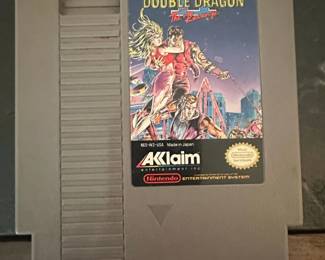 Double Dragon II The Revenge NES Game Cartridge