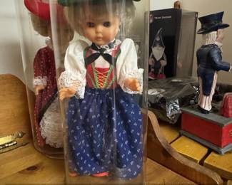 Vintage Schneider Trachtenpuppe Bavarian Doll